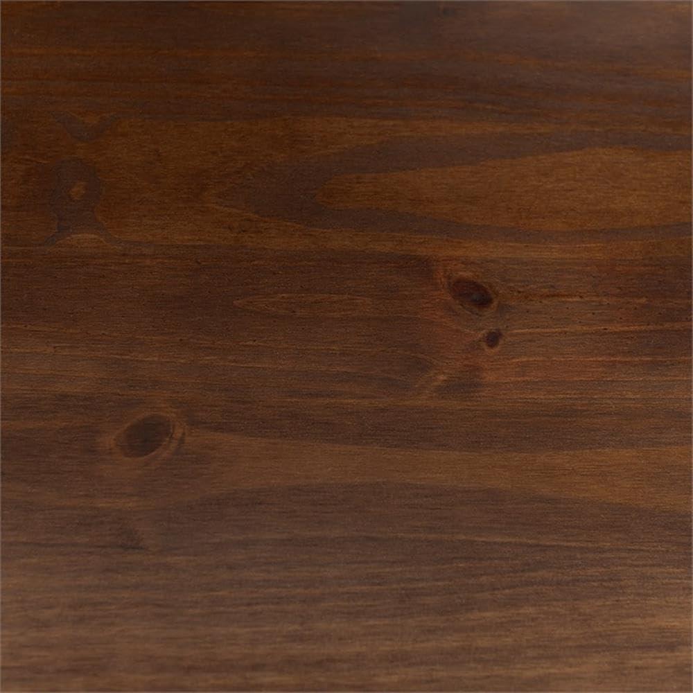 imageWalker Edison 3Drawer Mid Century Modern Wood TV Stand for TVs up to 65quot Flat Screen Cabinet Door Living Room Storage Entertainment Center 58 Inch CaramelWalnut