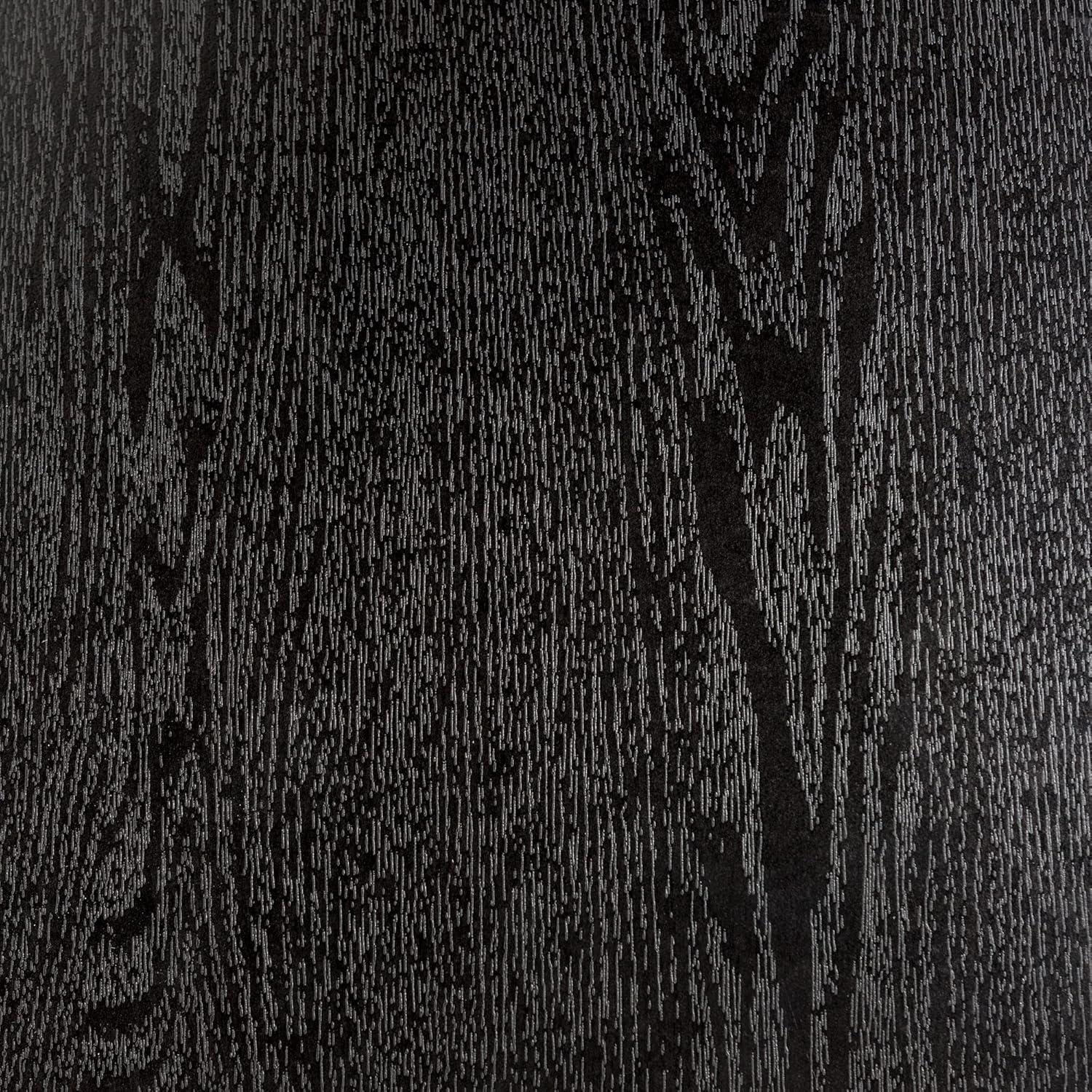 imageWalker Edison Destin Modern Minimal RattanDoor Stand for TVs up to 80 Inches 70 Inch BlackBlack