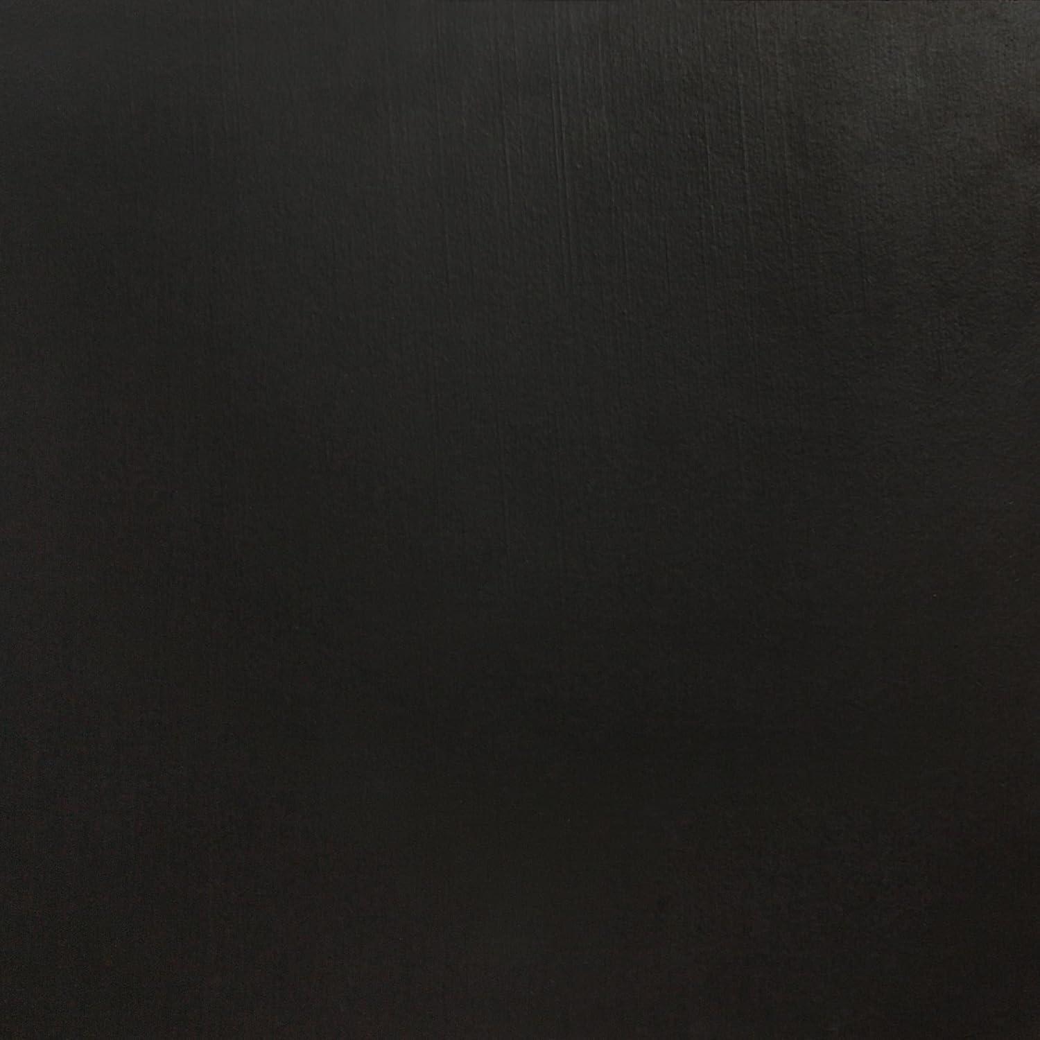 imageWalker Edison Finley Contemporary Floating Shelf Side Table 16 Inch BlackSolid Black