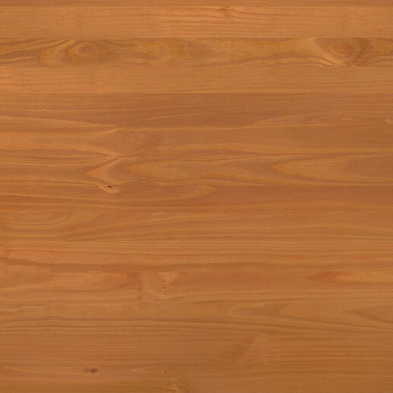 imageWalker Edison Queen Transitional Geometric X Pattern Headboard Solid Wood Bed Queen Size CaramelCaramel