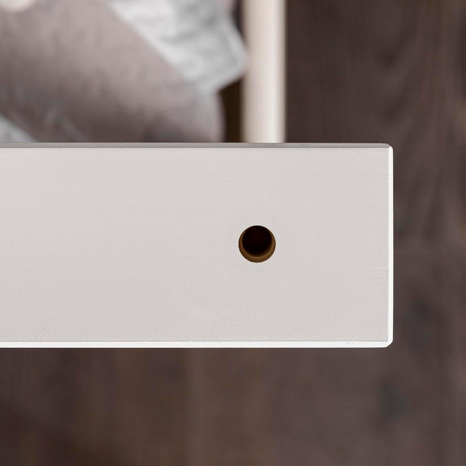 imageWalker Edison Resende Mission Style Solid Wood Twin over Twin Bunk Bed Twin over Twin WalnutWhite