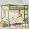 Walker Edison Modern Twin-Size Children’s Bed Frame Bedroom, Twin-Size, Olive Green(Olive Green)