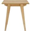 Walker Edison Sibu Japandi Minimalist Side Table 16 Inch English Oak(English Oak)