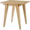 Walker Edison Sibu Japandi Minimalist Side Table 16 Inch English Oak(English Oak)
