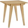 Walker Edison Sibu Japandi Minimalist Side Table 16 Inch English Oak(English Oak)