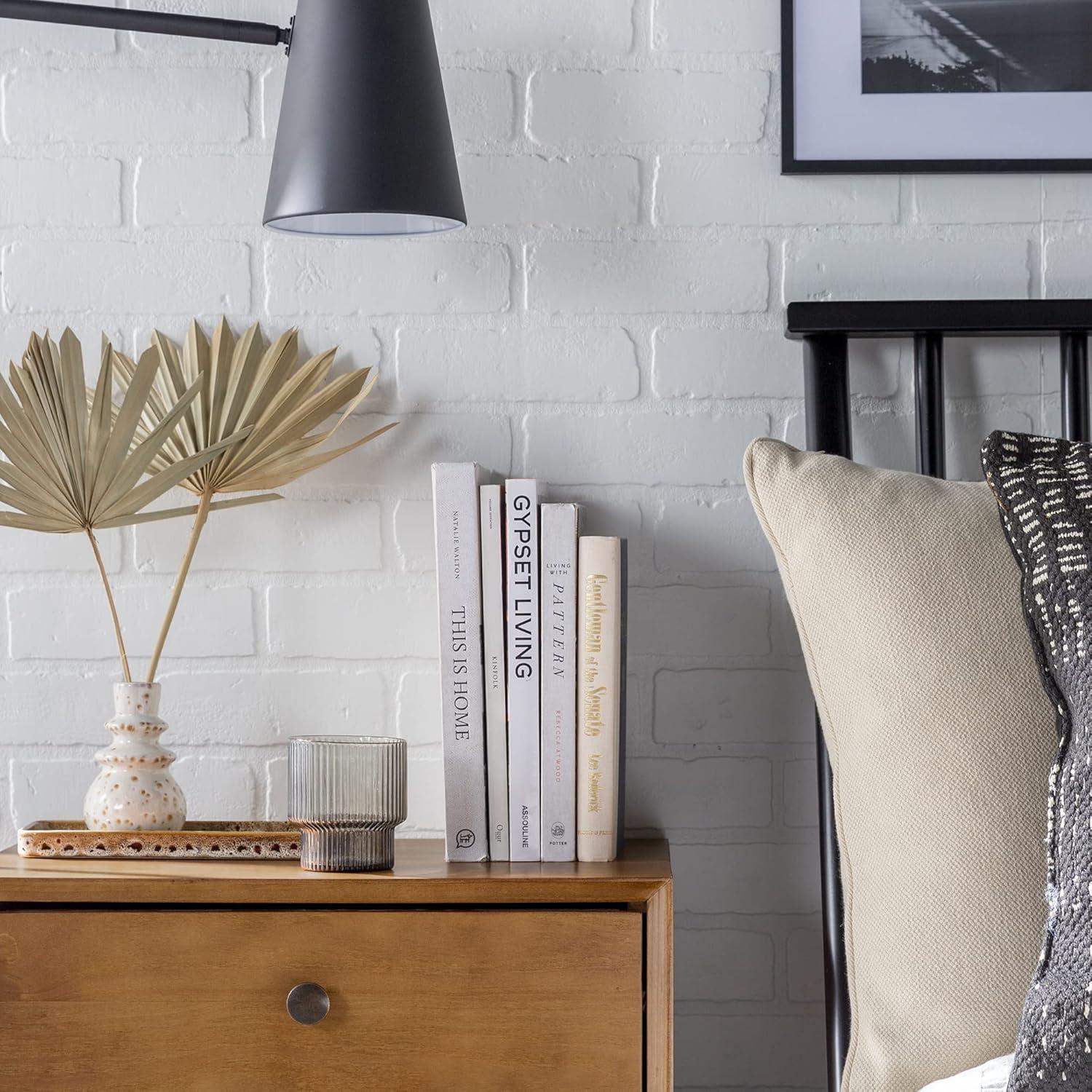 imageWalker Edison Mid Century Modern Wood Nightstand Side Table Bedroom Storage Drawer Bedside End Table 2 Drawer CaramelCaramel