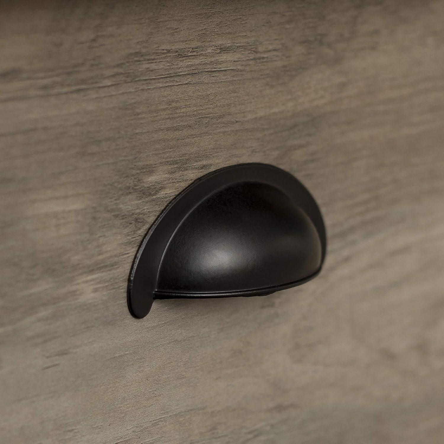 imageWalker Edison Farmhouse Square Side Accent Table SetLivingRoom Storage End Table with Storage Door Nightstand Bedroom 18 Inch Grey WashGrey Wash