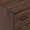 Walker Edison Mila Modern 6 Drawer Storage Dresser, 52 Inch, Dark Walnut