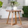 Walker Edison Vita Dining Table, Brown(Brown)