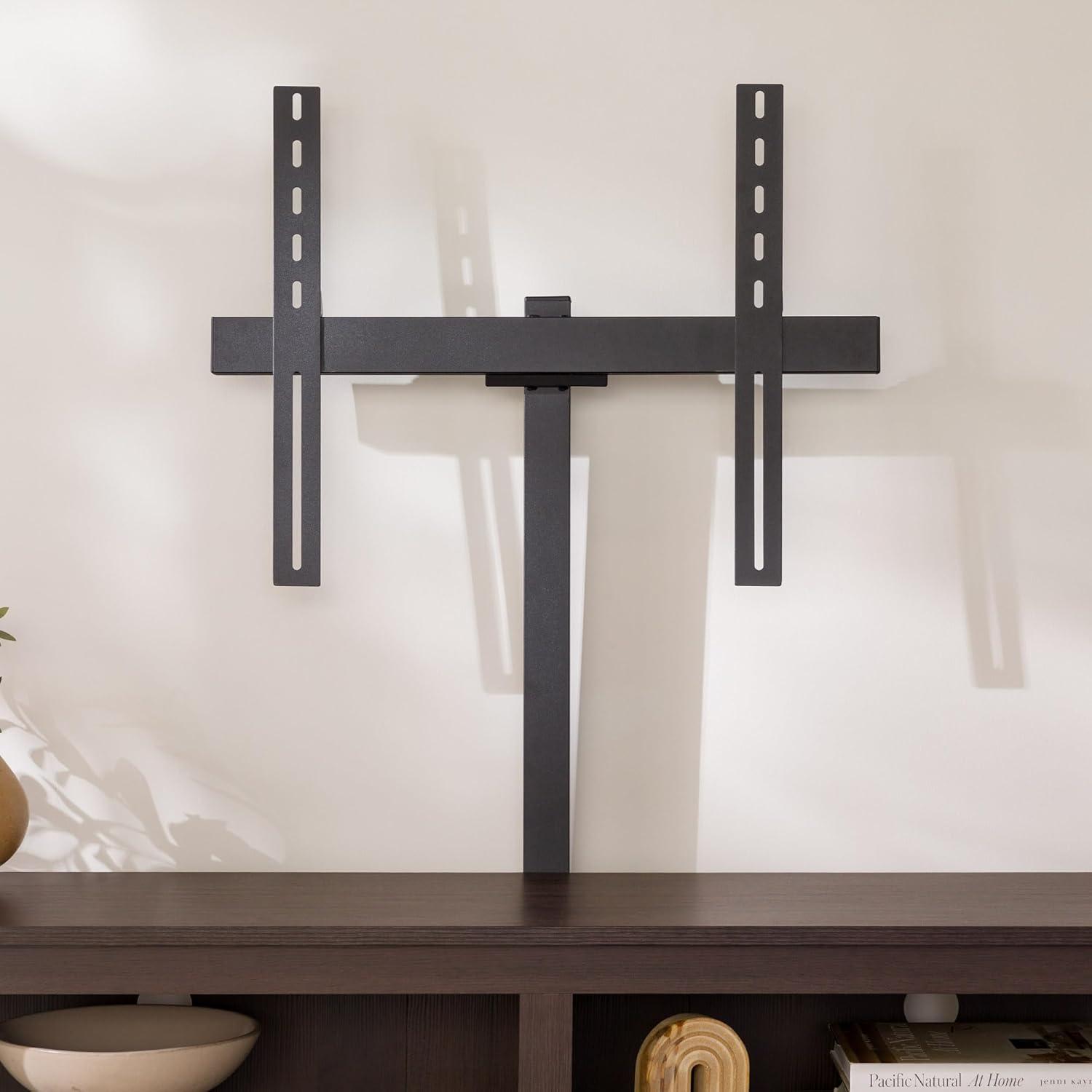 imageWalker Edison Wren Classic 4 Cubby TV Stand for TVs up to 65 Inches 58 Inch BlackEspresso