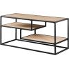 Walker Edison Finley Contemporary Floating Shelf Stand for TVs up to 43 Inches, 40 Inch, Coastal Oak