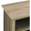 Walker Edison Prado Mission-Style Slat-Side TV Stand for TVs up to 65 Inches 58 Inch Driftwood