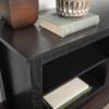 Walker Edison Wren Classic 6 Cubby TV Stand for TVs up to 80 Inches, 70 Inch, White Wash(Black)