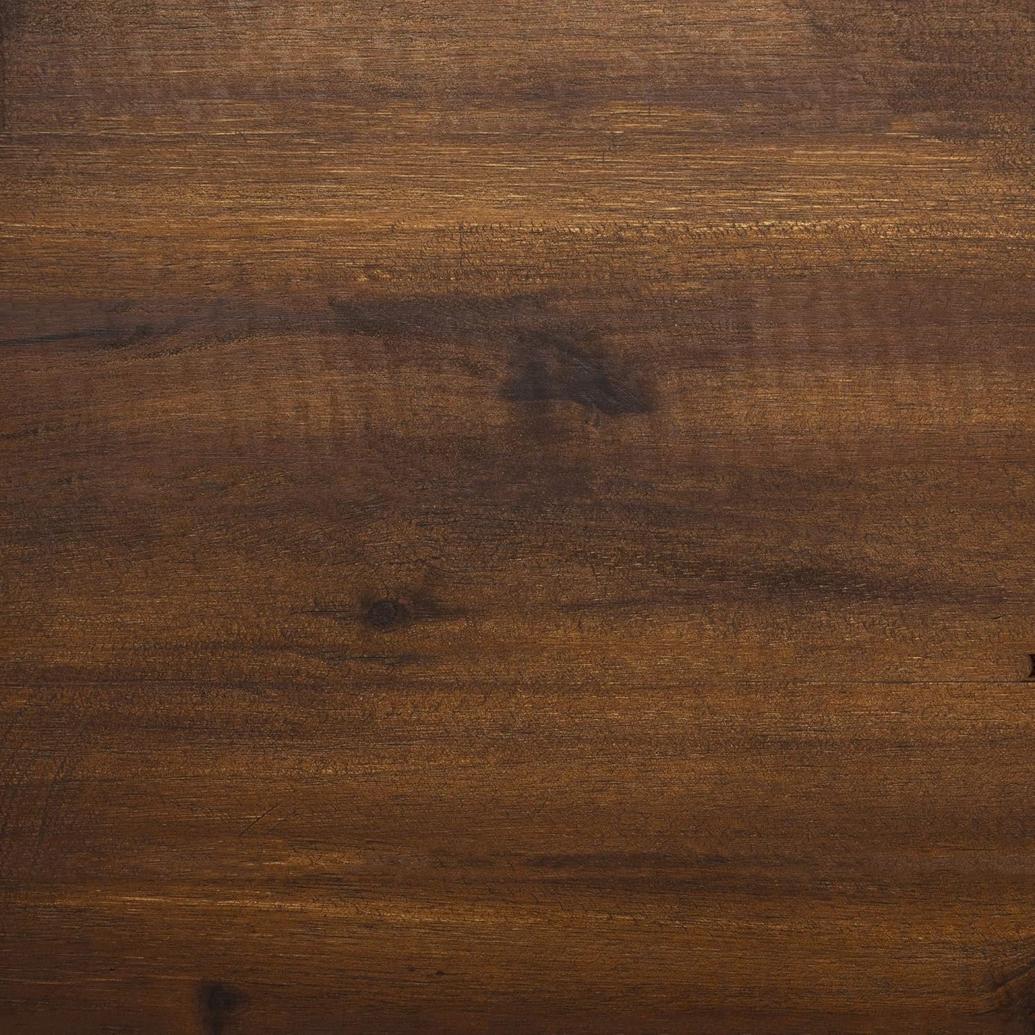 image:imageWalker Edison Dominica Contemporary Slatted Outdoor Dining Table 34 Inch Dark BrownDark Brown